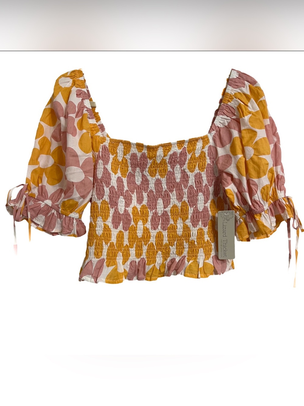 Floral smock top